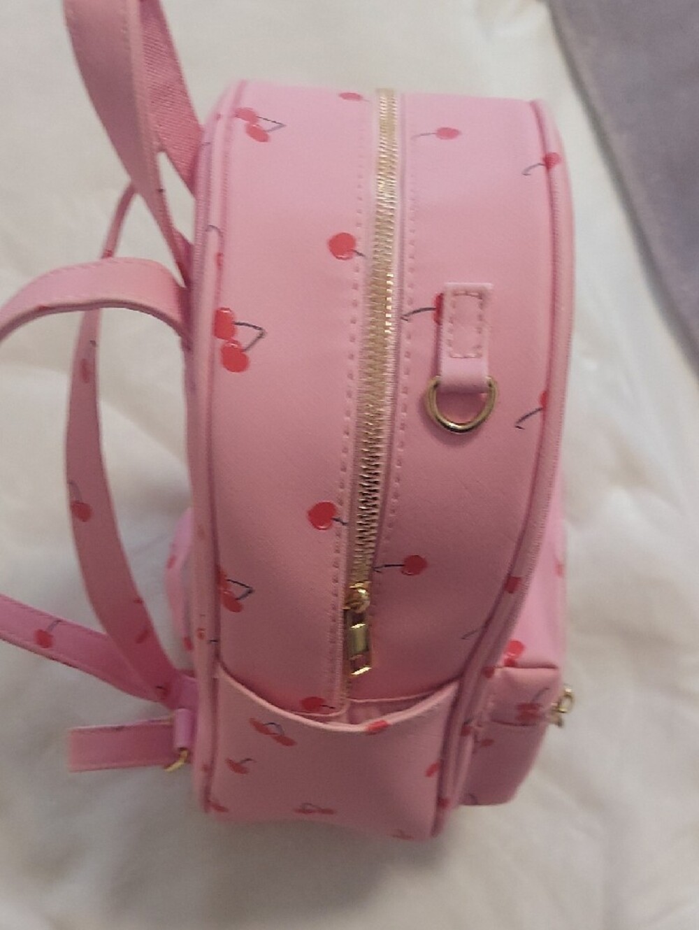 Pink Cherry Mini Backpack - Picture 9 of 9